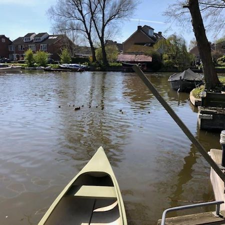 Gezellige Pipo Met Grote Schommel Aan Het Water Villa Medemblik Buitenkant foto