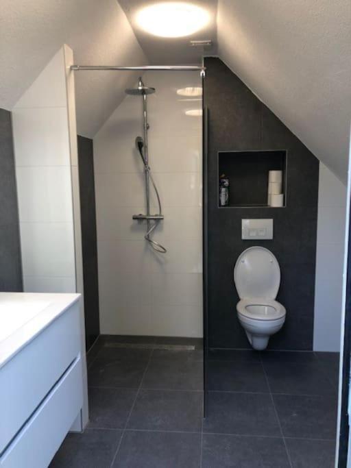 Gezellige Pipo Met Grote Schommel Aan Het Water Villa Medemblik Buitenkant foto